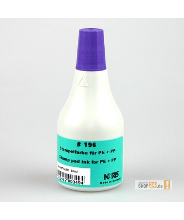 Stempelfarbe 196 Noris, für Polyethylen + Polypropylen