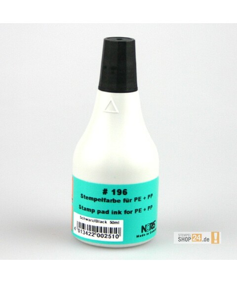 Stempelfarbe 196 Noris, für Polyethylen + Polypropylen
