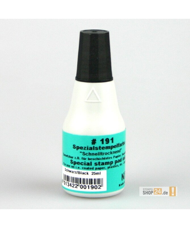 Schnelltrocknende Stempelfarbe 191