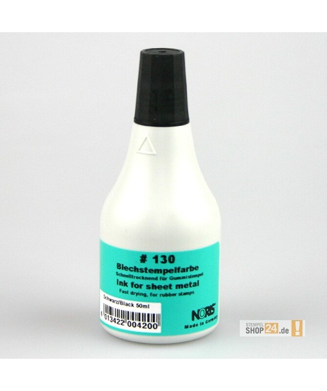 Stempelfarbe Noris 130 für Bleche