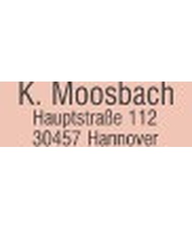 Textplatte für Trodat Printy 4910