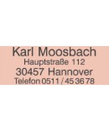 Textplatte für Trodat Printy 4911