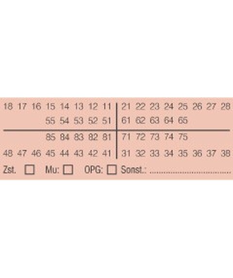 Textplatte für Trodat Printy 4915