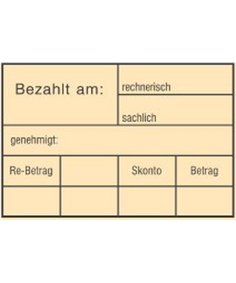 Textplatte für Trodat Professional 5207