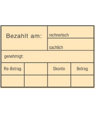 Textplatte für Trodat Professional 5207