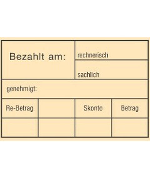 Textplatte für Trodat Professional 5208