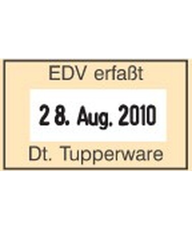 Textplatte für Trodat Professional 5430