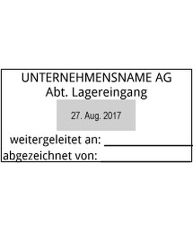 Textplatte für Trodat Printy 4726
