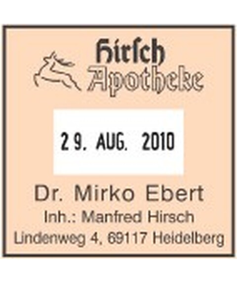 Textplatte für Trodat Printy 4724