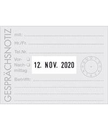 Textplatte für Colop Classic und Green-Line 2860 + Expert-Line 3860