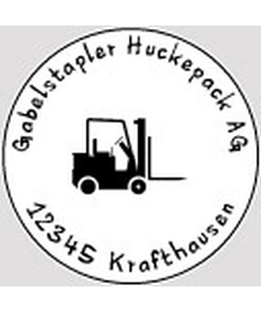 Textplatte für Trodat Printy 46045