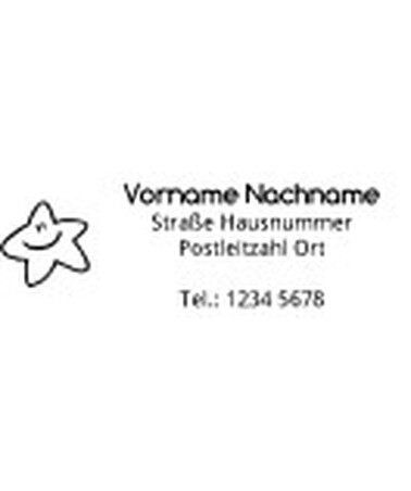 Textplatte für Trodat Mobile Printy 9412