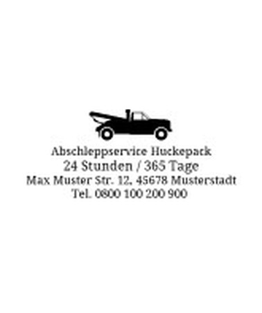Textplatte für Trodat Mobile Printy 9413