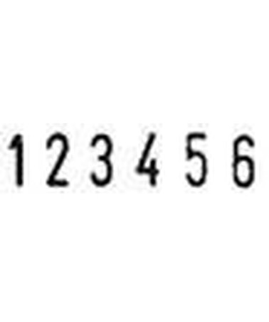 Colop Classic-Line 2106 Ziffernstempel  4mm 6-stl.