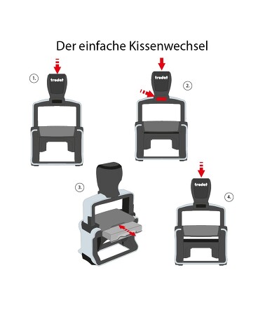 Trodat Professional 4.0 5465 Typomatic mit Datum