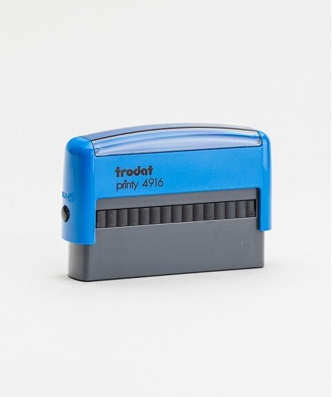 trodat Printy 4916 ecograu/blau