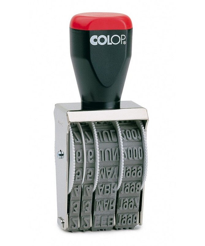Colop Handstempel 09000 9mm Datum