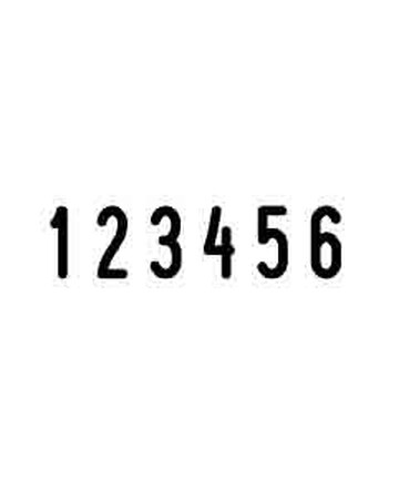 Trodat Printy Ziffernstempel 4836