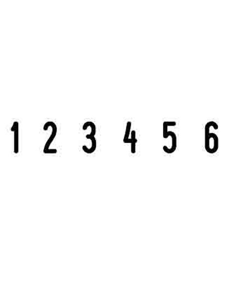 Trodat Printy Ziffernstempel 4846